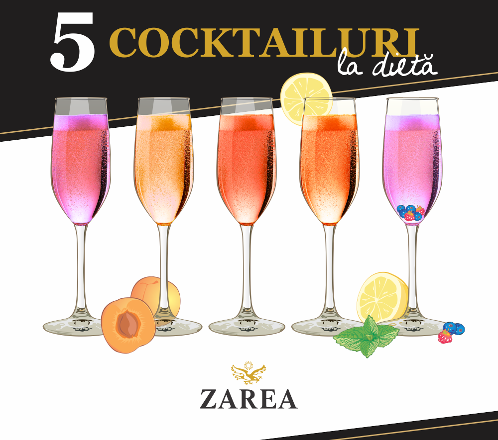 5 Cocktailuri cu mai puține calorii - de la Zarea.ro